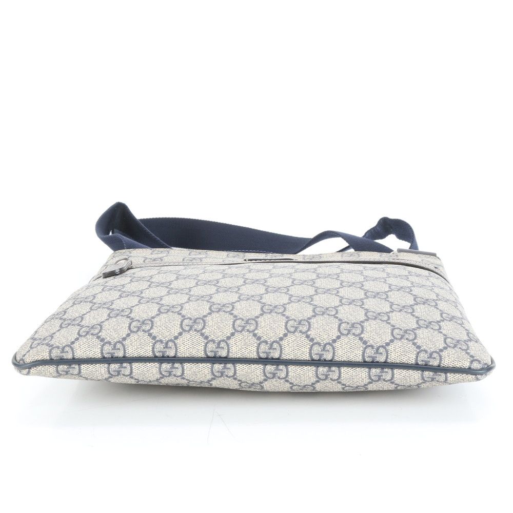 美品 グッチ GG スプリーム レザー ショルダーバッグ 斜め掛け