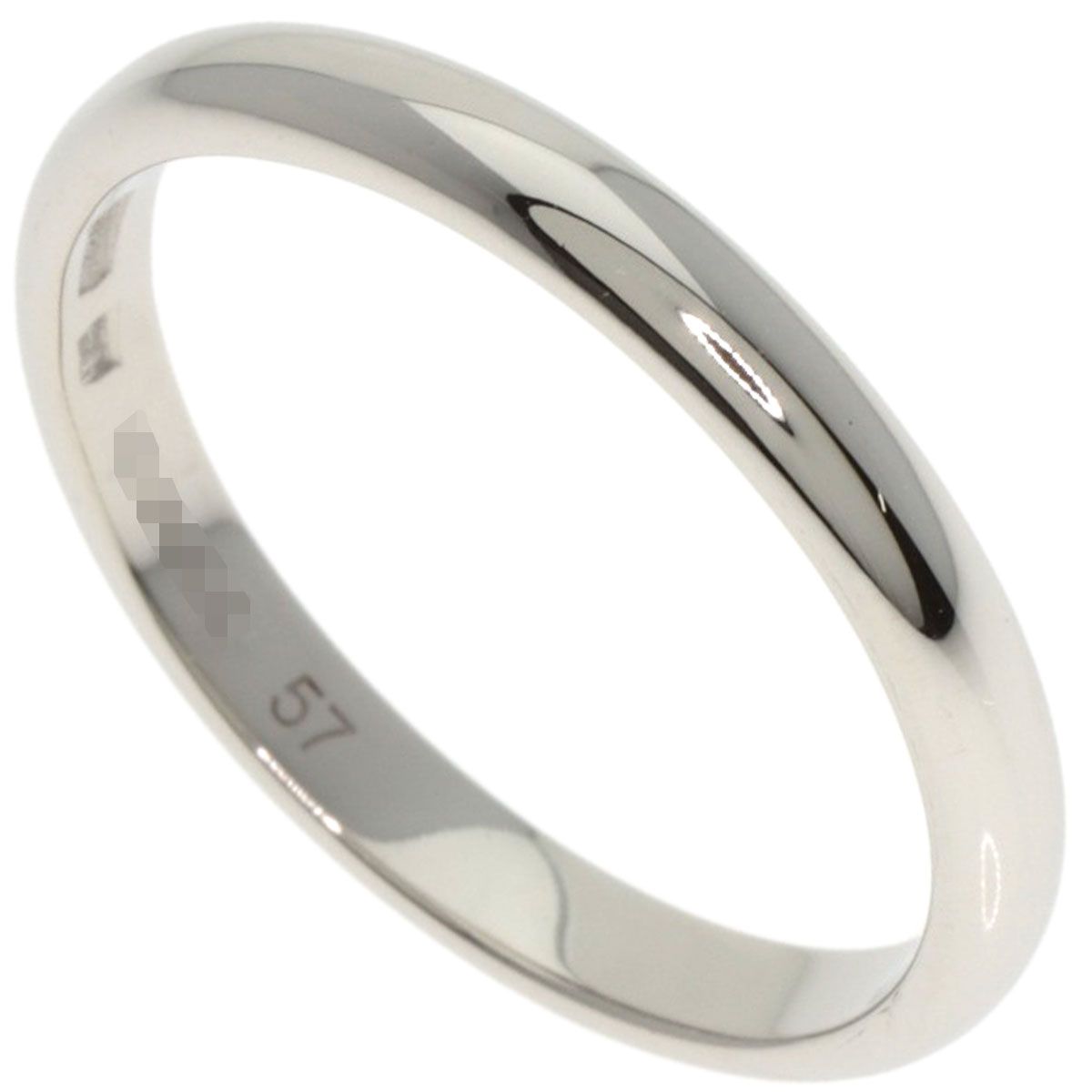 BVLGARI ブルガリ ウエディング リング 指輪 PT 950 レディース