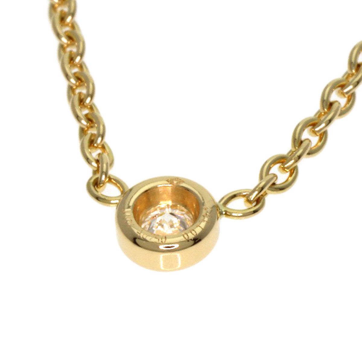 Dior ディオール ミミウィ ダイヤモンド ネックレス K18YG レディース  