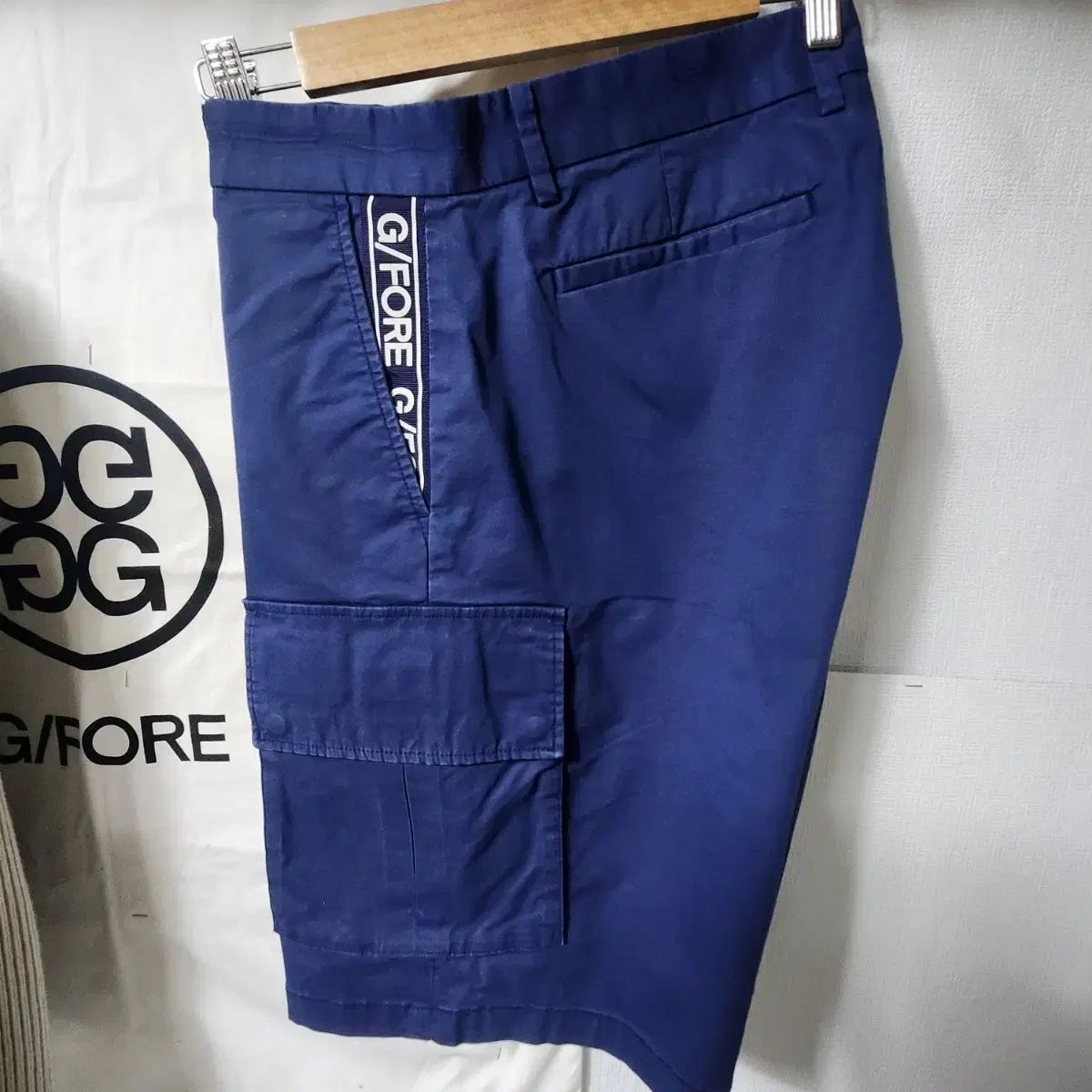 G FORE GOLF ジーフォア ネイビー カーゴ ハーフパンツ 86