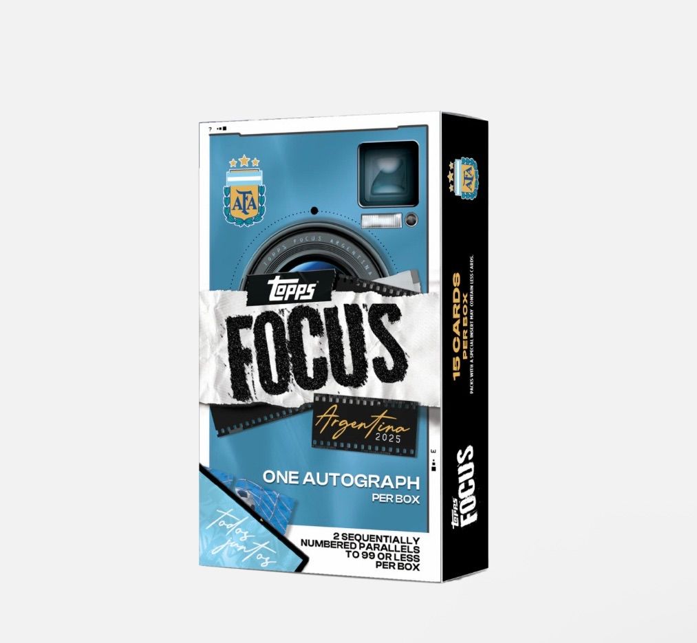 未発売 1 Box 2025 Topps Focus Argentina 18