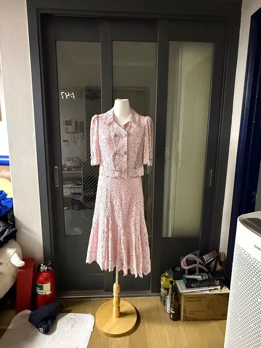 ミシャ Michaa レース ツーピース セットアップ