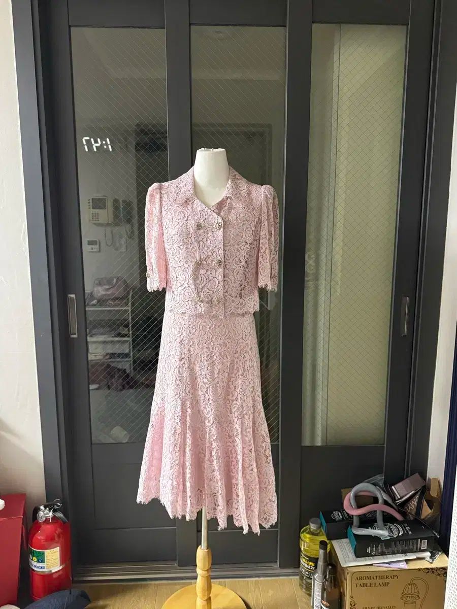 ミシャ Michaa レース ツーピース セットアップ