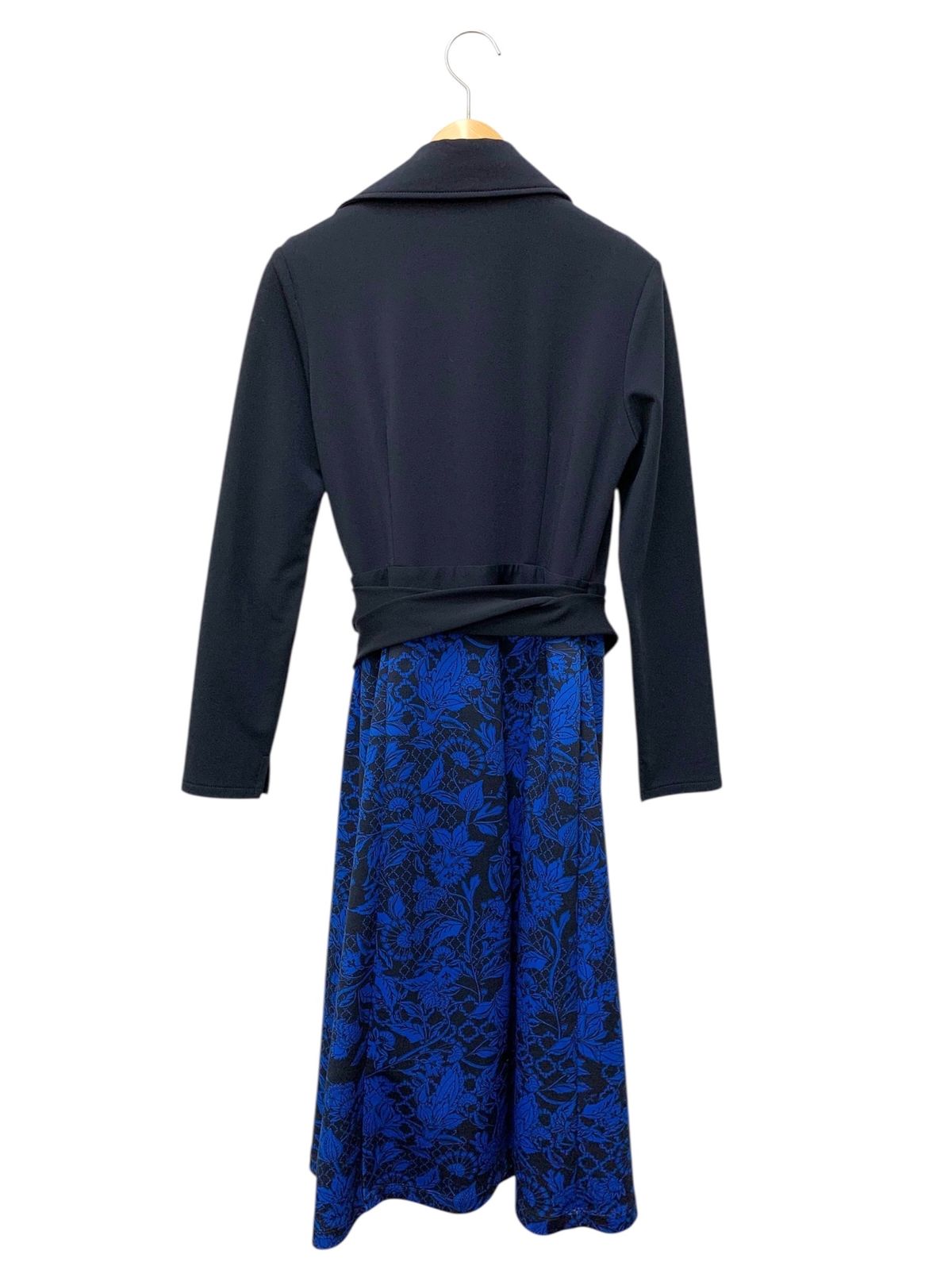 ケイミー ラップワンピース 9 ネイビー 裏起毛