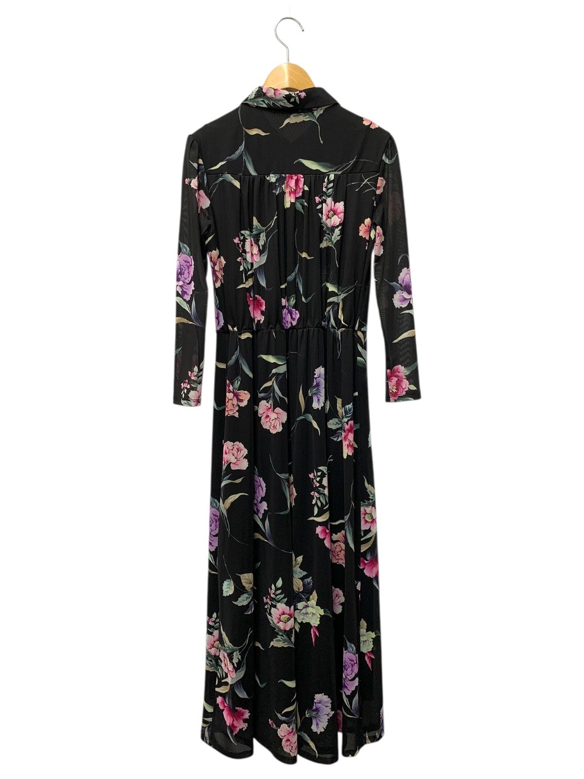 ダイアグラム 03233-32091 ワンピース 36 ブラック 花柄