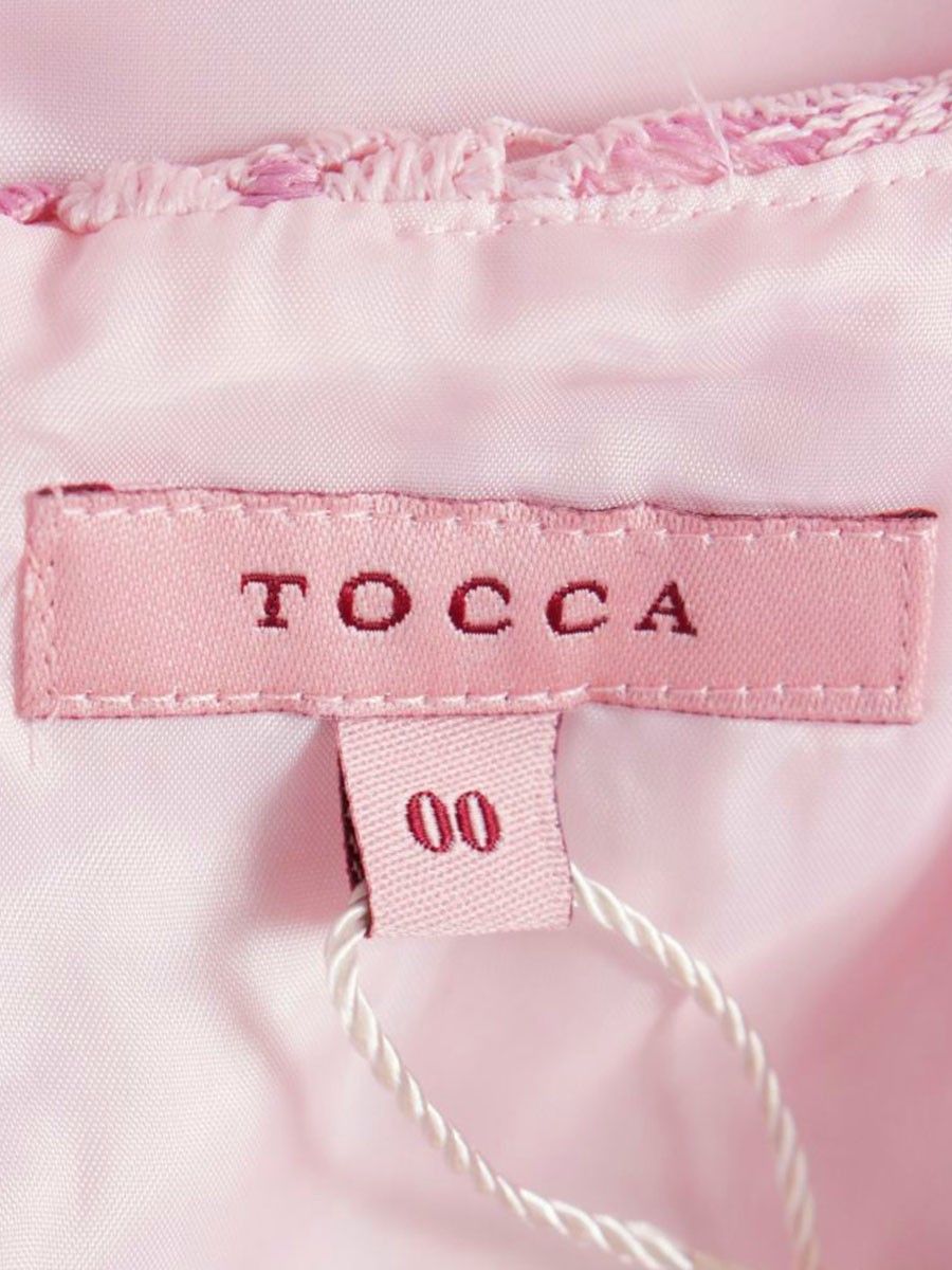 トッカ JULIAN DRESS OPTOIW0620 ワンピース 00 ピンク フラワー 刺繡