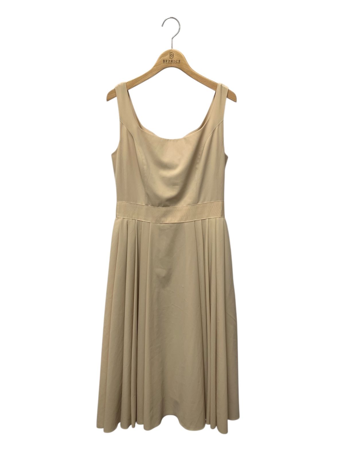 フォクシーニューヨーク 22237 ワンピース 42 ベージュ フ ー