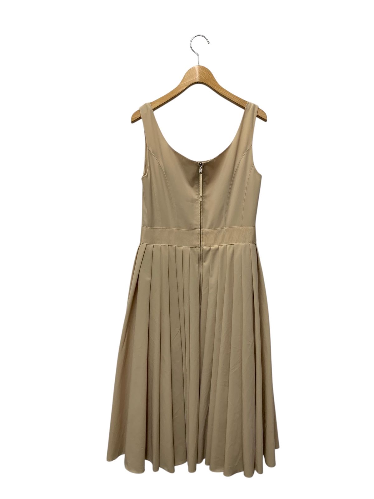 フォクシーニューヨーク 22237 ワンピース 42 ベージュ フ ー