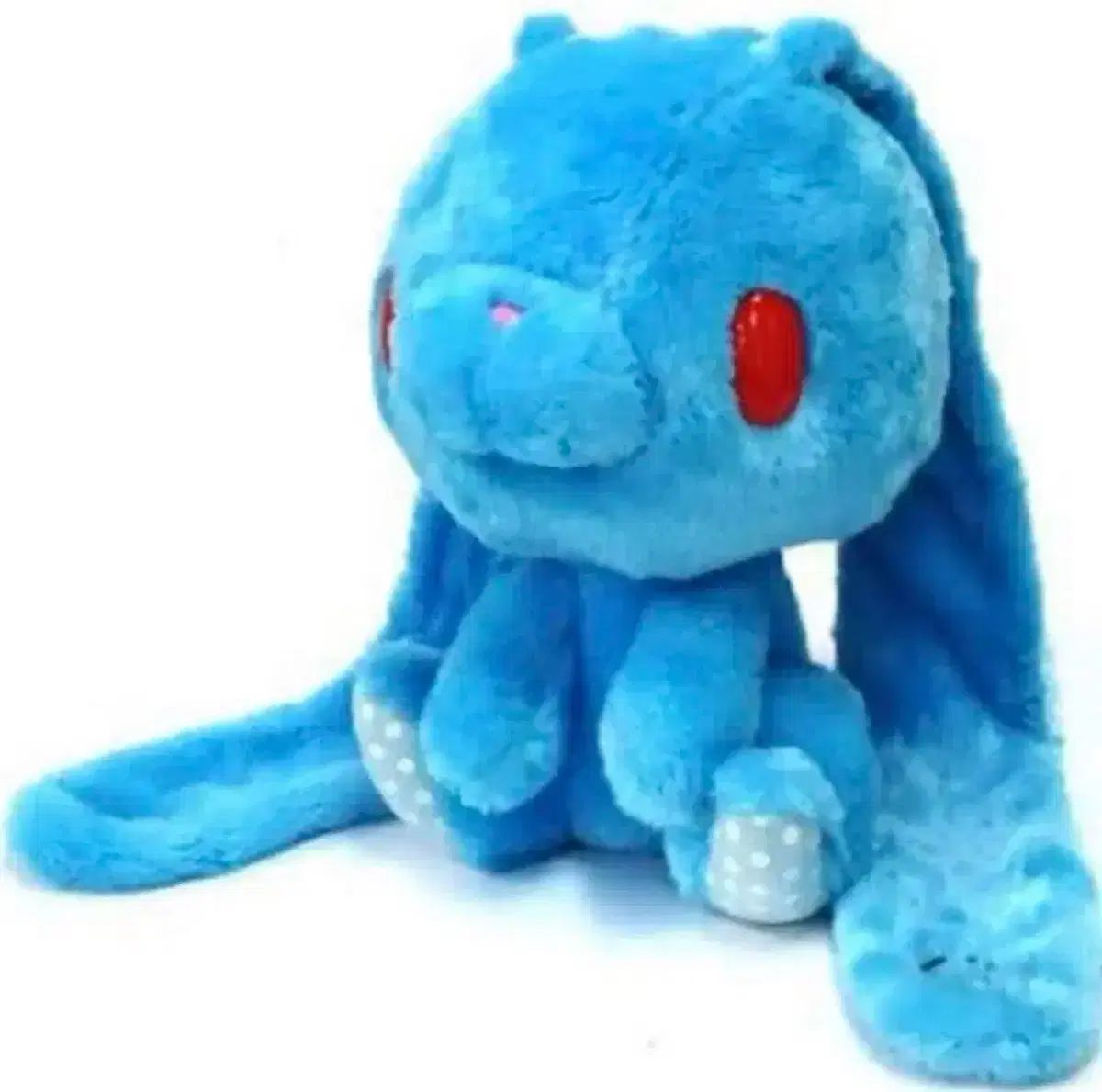 汎用うさぎ ハンヨウサギ ブルー XLサイズ 大型 ドット ぬいぐるみ