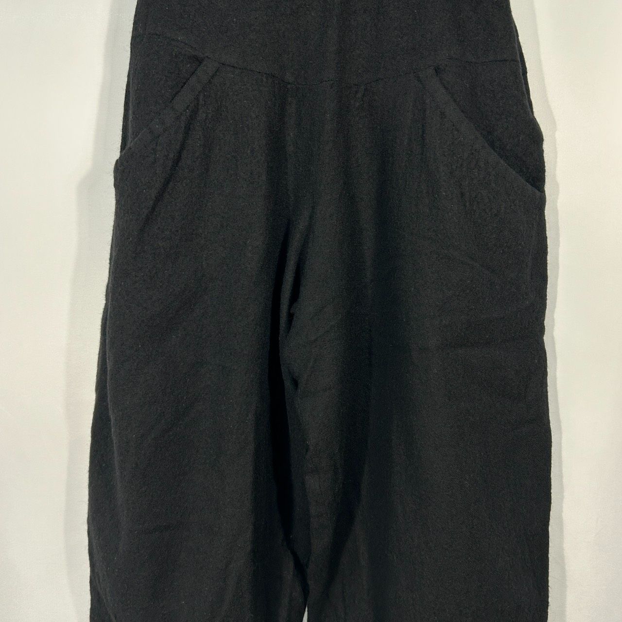 慈雨【40】ブラック ワイドパンツ イージーパンツ パンツ レディース