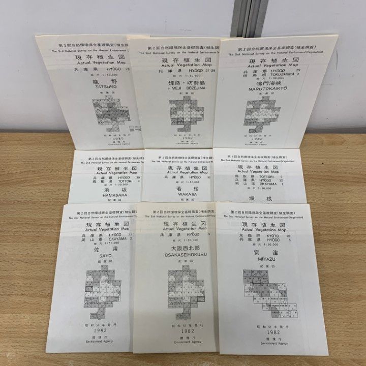 本 △01)【1点限り!】【希少本】自然環境保全基礎調査 兵庫県現存