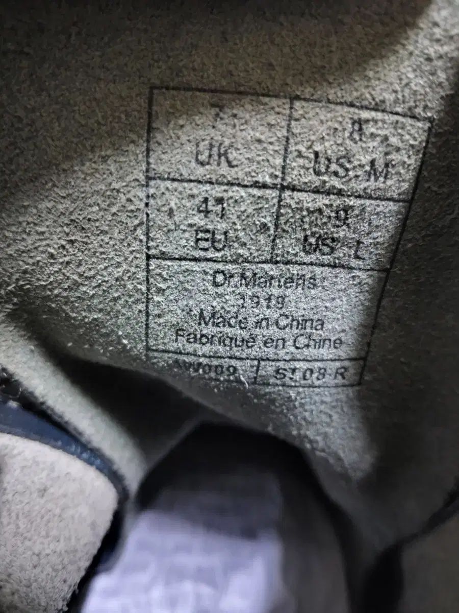 DR. MARTENS ドクターマーチン 10ホール1919 モデル 260サイズ