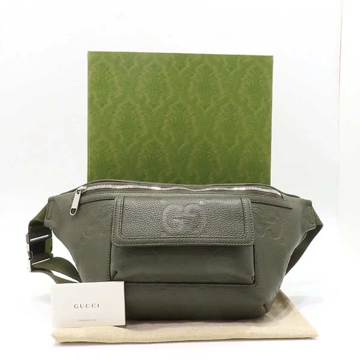 グッチ GG JUMBO BELTBAG 645093 カーキ