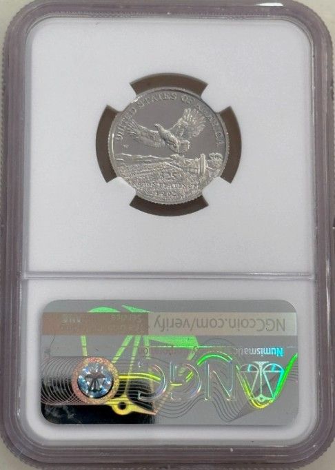 2000年 W 25ドル プラチナ イーグル 自由の女神像 NGC PF 70 1 4オンス