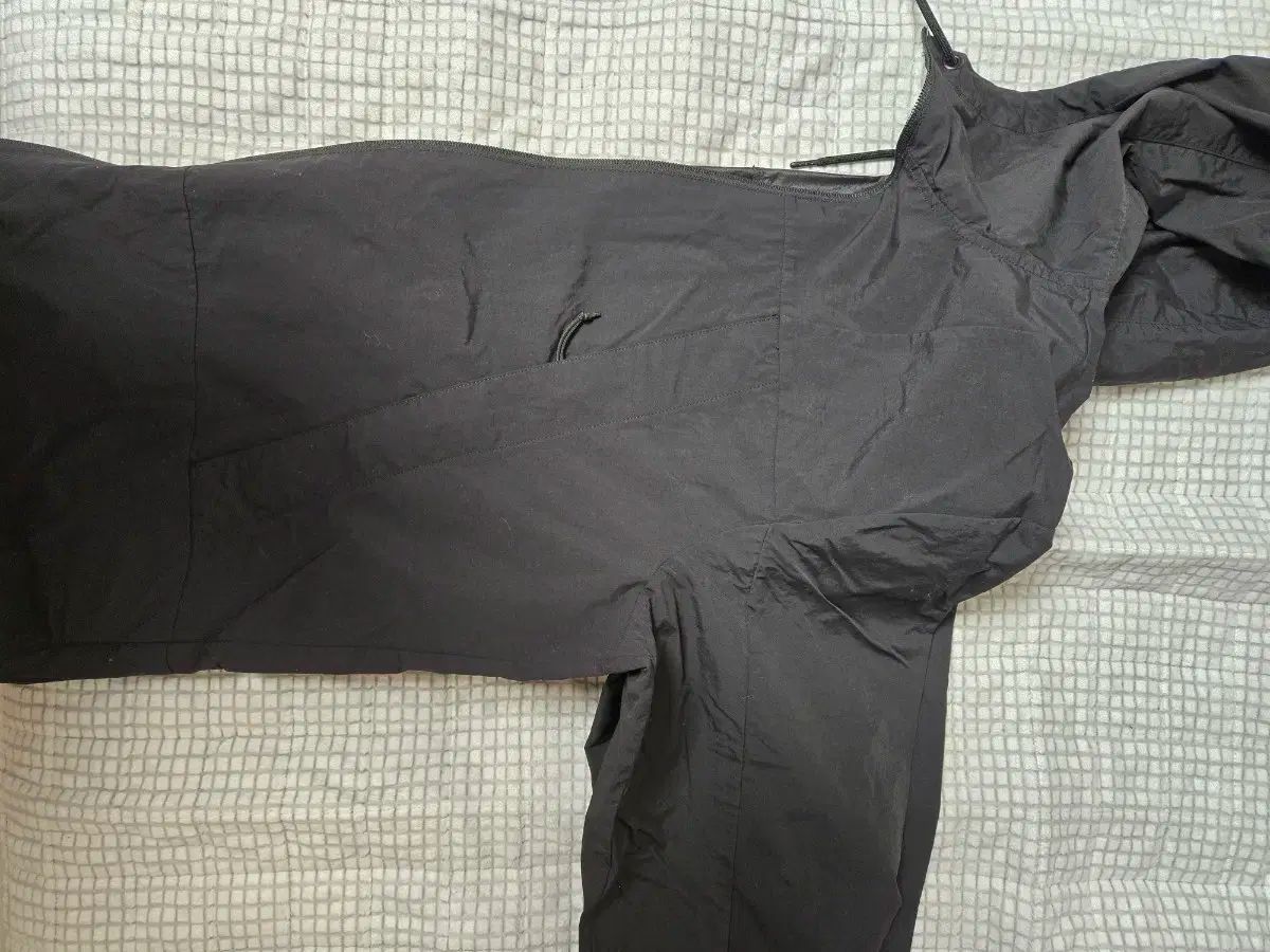 THE NORTH FACE ザノースフェイス ブラック フード ウィンドブレーカー ジャケット OLIVEOS_COM_TR