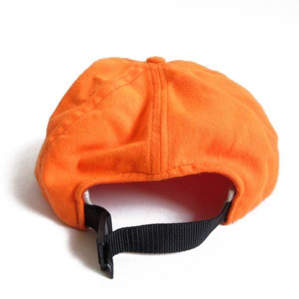 希少 80s USA製 L.L.Bean キャップ オレンジ系 帽子 LLビーン エルエル