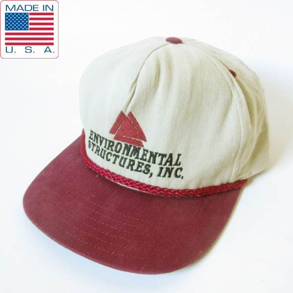 ESI 企業物 アドバタイジング キャップ アメリカ製 ENVIRONMENTAL STRUCTURES INC D150-41-0024ZV