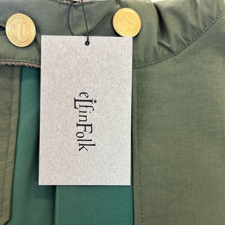 〇eLfinFolk エルフィンフォルク アウター 120 cm グリーン