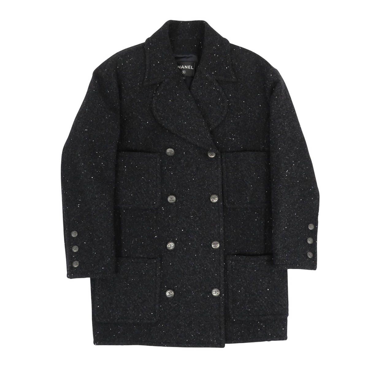 ココです☆シャネルピーコート シャネル ココマーク ピーコート P71167V62551 レディース