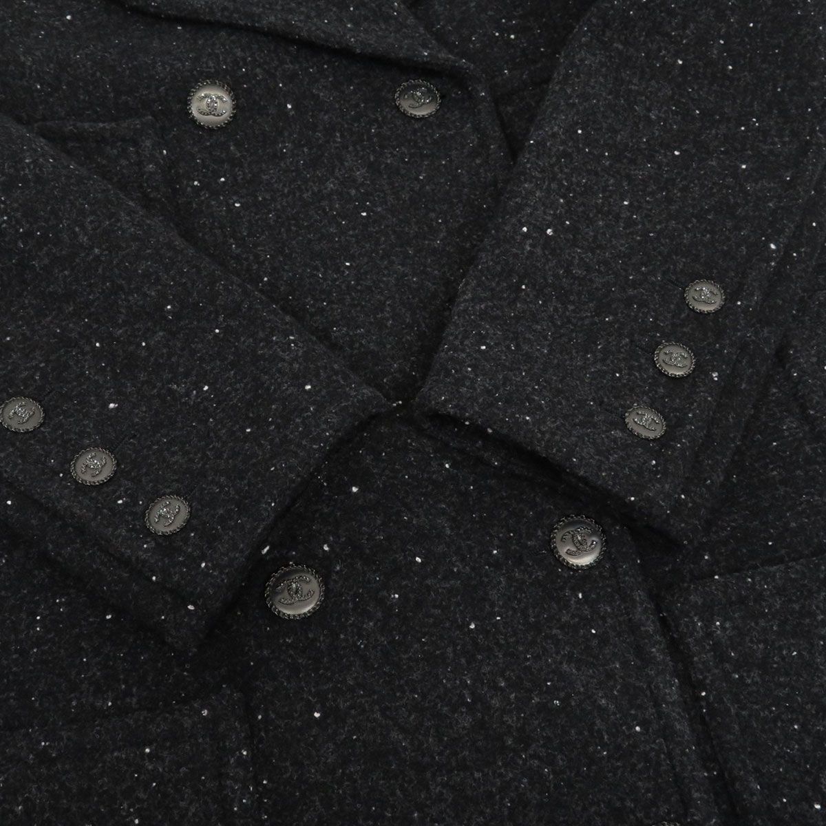 シャネル ココマーク ピーコート P71167V62551 レディース