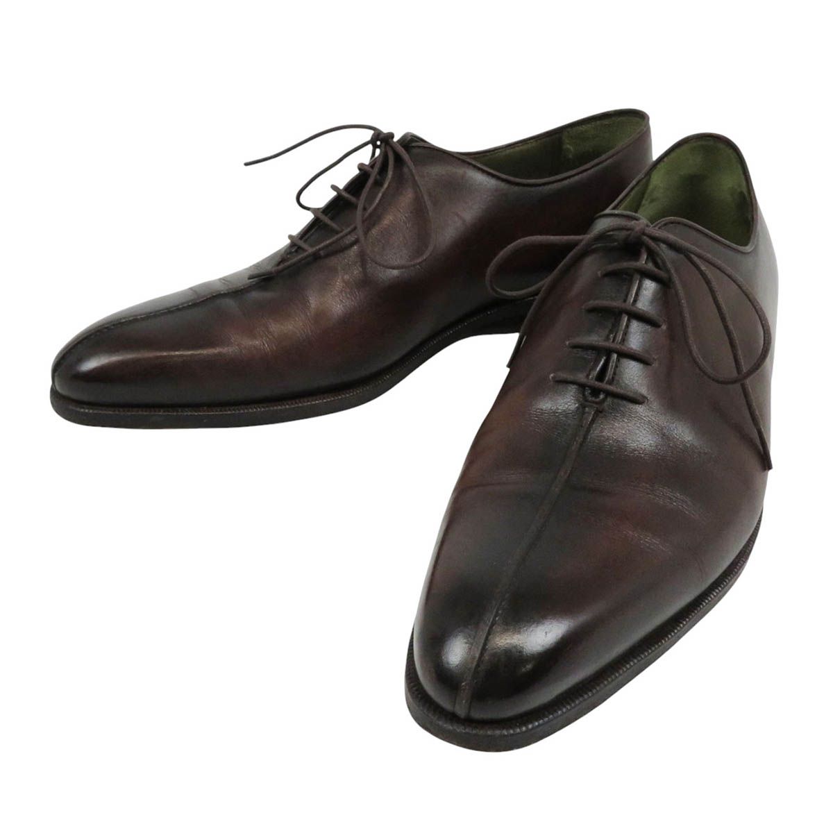 ベルルッティ ジャンルカ レースアップ ドレスシューズ メンズ ブラウン Berluti アパレル 小物