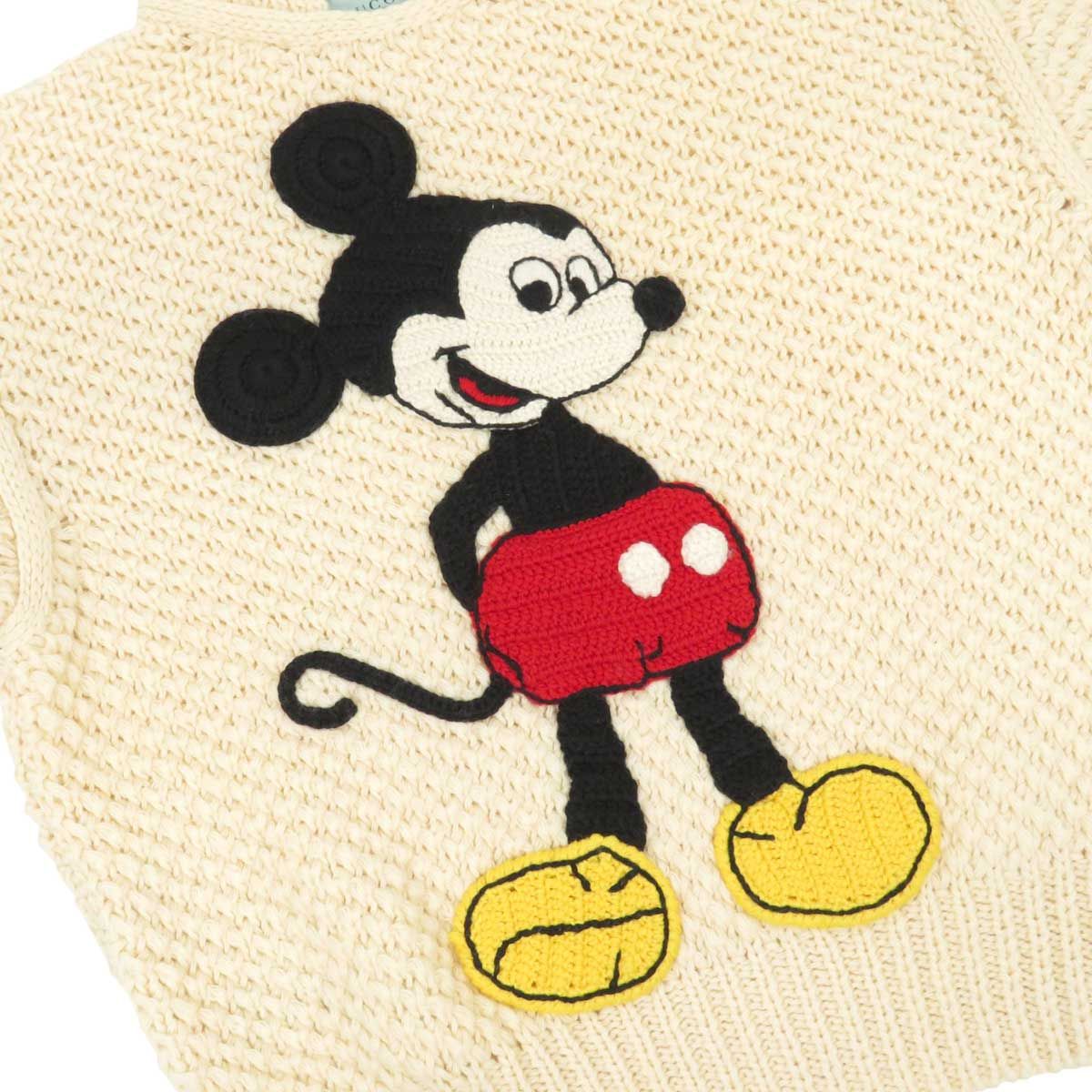  グッチ ディズニー コラボ ミッキーマウス セーター 599245 レディース オフホワイト GUCCI アパレル 小物 その他 トップス
