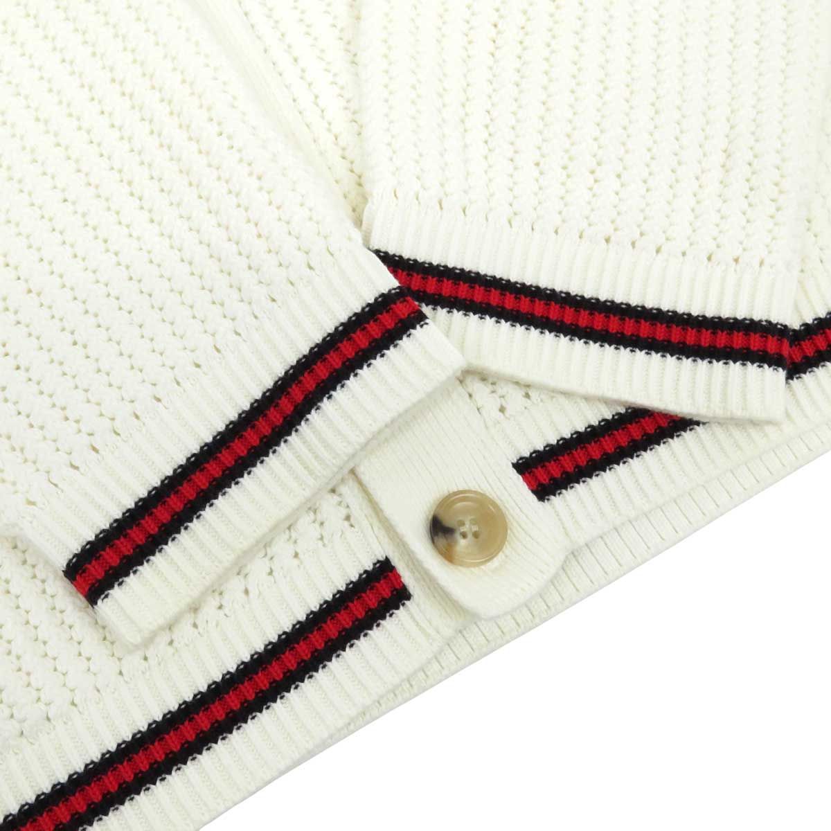 グッチ ウェブストライプ ジャージーニット カーディガン 788009