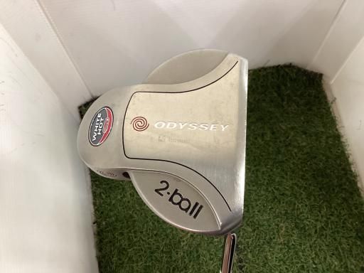 【】 オデッセイ WHITE HOT XG 2・ball 32インチ パター PT スチール (フレックスその他) メンズ 男性用 右利き 右用 Dランク ゴルフクラブ