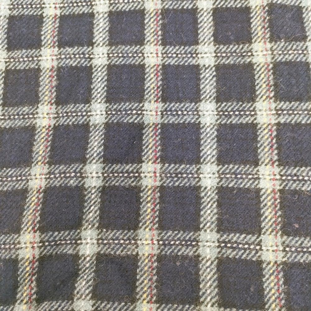 R&D.M.Co- タータンチェック 大判 ストール マフラー フリンジ