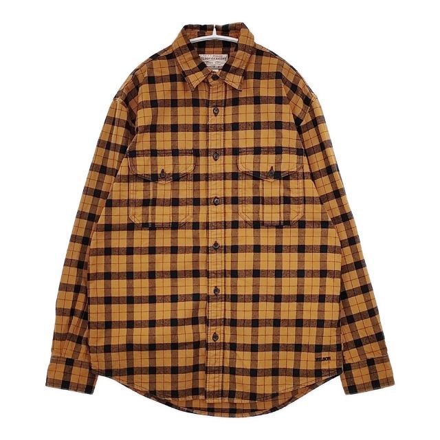 FILSON ALASKAN GUIDE SHIRT アラスカンガイドシャツ 定価29150円 チェック 長袖シャツ オレンジ メンズ フィルソン 5-1027T∞