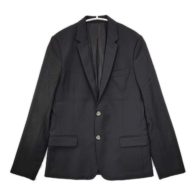 ami alexandre mattiussi vitale barberis canonico イタリアンファブリック セットアップ スーツ ブラック メンズ アミアレクサンドルマテュッシ 5-1027T∞