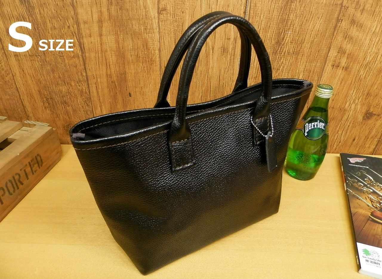 きむさま です Sサイズ 黒シュリンクレザー 赤裏地