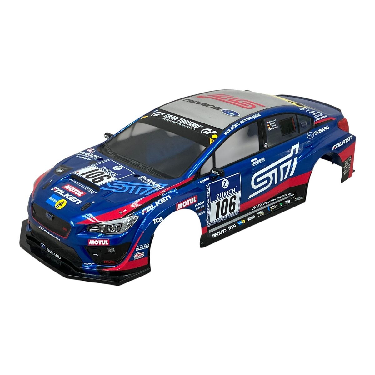 SUBARU WRX STI NBR ラジコン ボディ