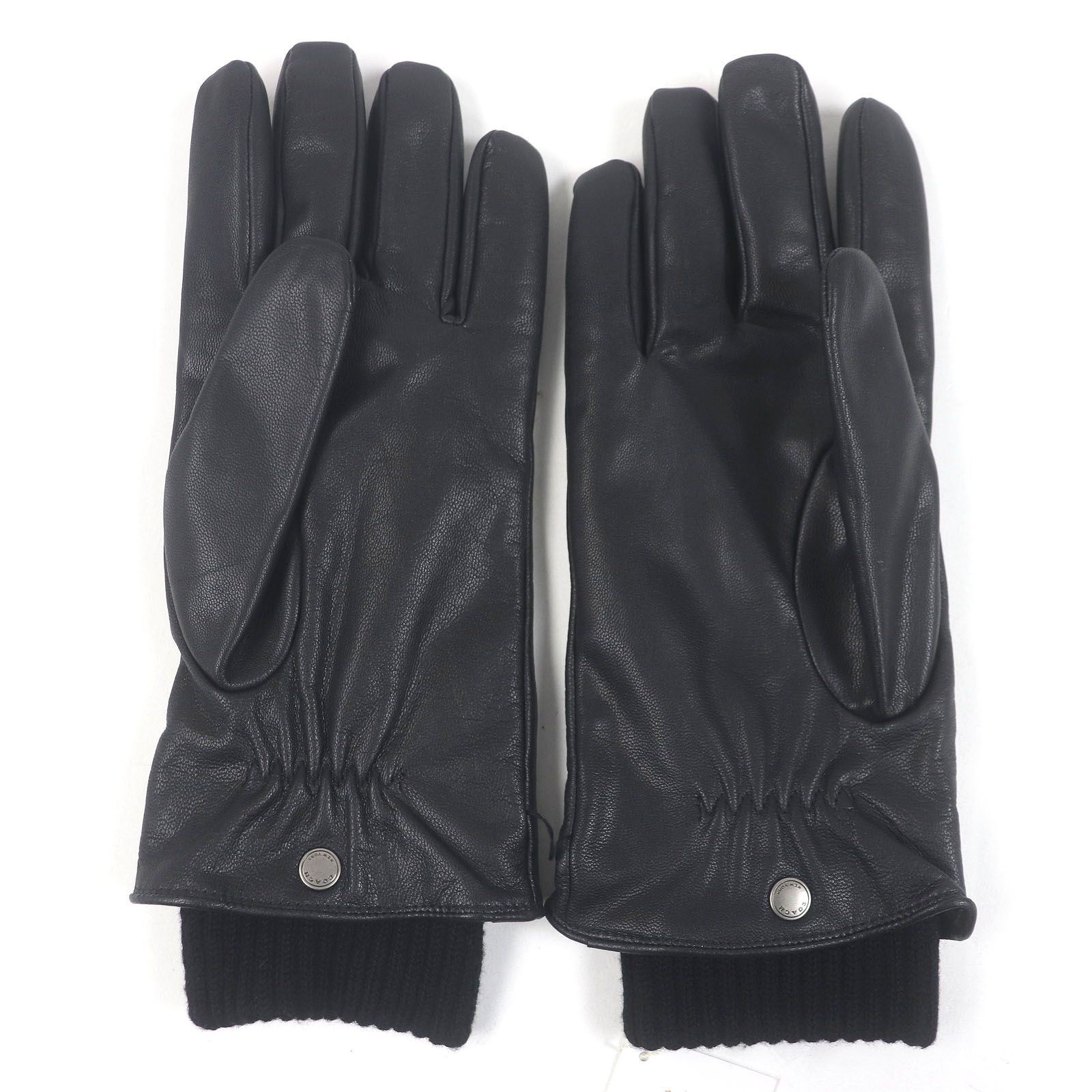 未使用品□COACH コーチ F54183 ヤギ革 ロゴシルバーボタン 3WAY  