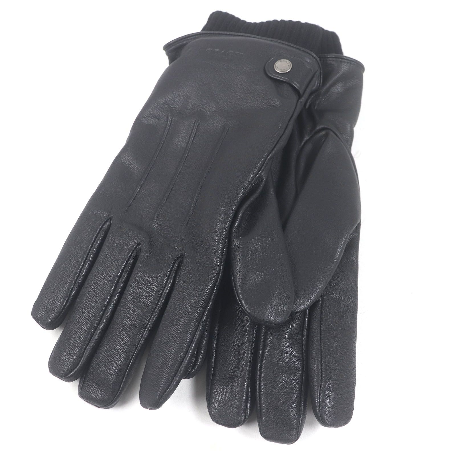 未使用品□COACH コーチ F54183 ヤギ革 ロゴシルバーボタン 3WAY  