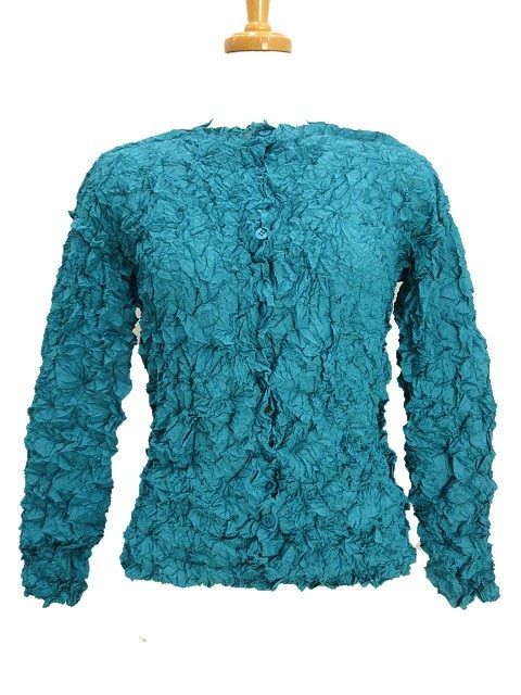 ミーバイイッセイミヤケ メレンゲ丸首長袖カーディガンMI32FO402