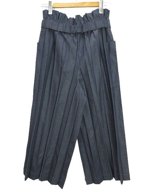 ミーイッセイミヤケ me ISSEY MIYAKE REmeTEX PLEATS DENIM PT プリーツ デニム パンツ インディゴ ボトムス 2025SS