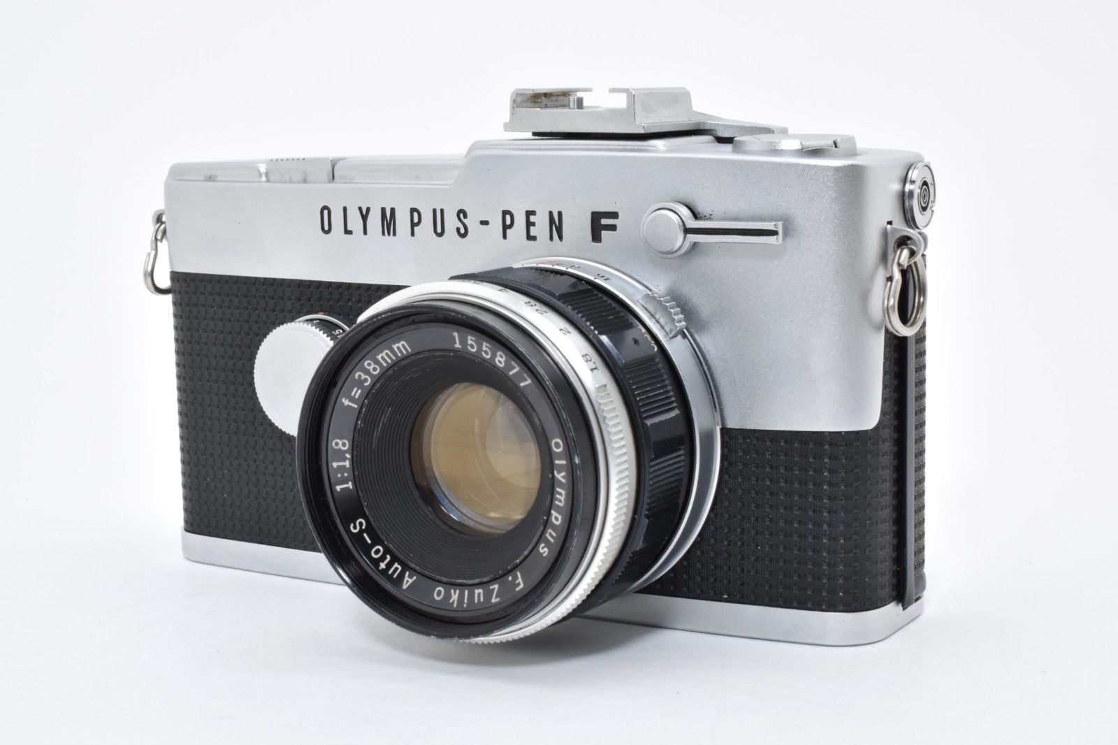 5434 Olympus Pen FT F.Zuiko Auto-S 38mm F1.8 Tasted New Seals オリンパス MFフィルムカメラ