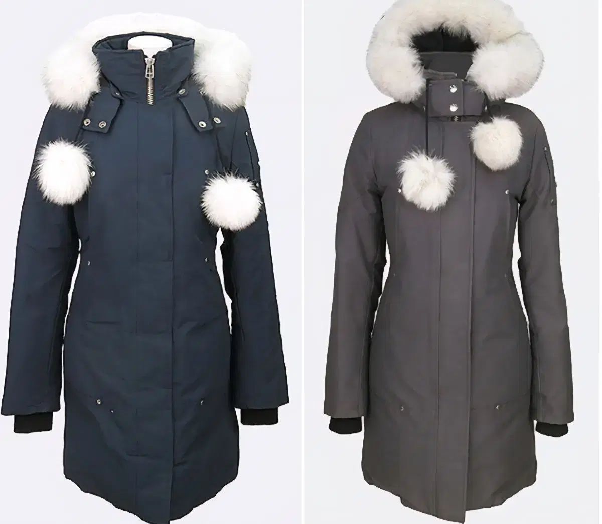 MOOSE KNUCKLES ムースナックルズ STIRLING ダウンジャケット ロング丈 レディース S