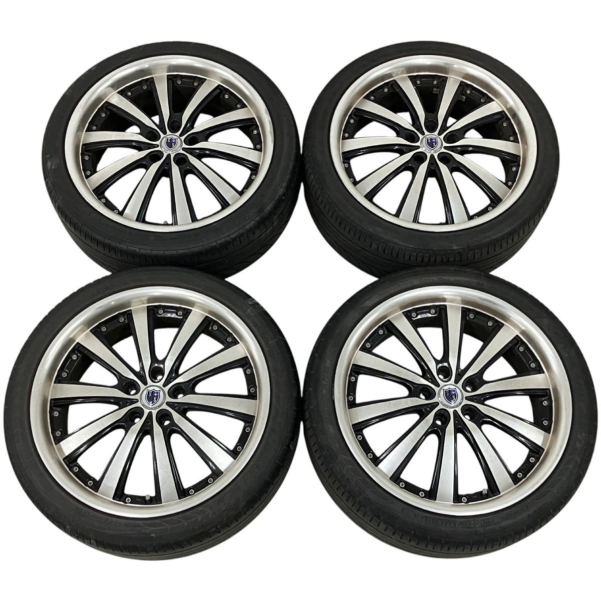 STEINER VS 5 19インチ 8 J 5穴 H P C D 114 アルミホイール 4本 カー用品 カーパーツ