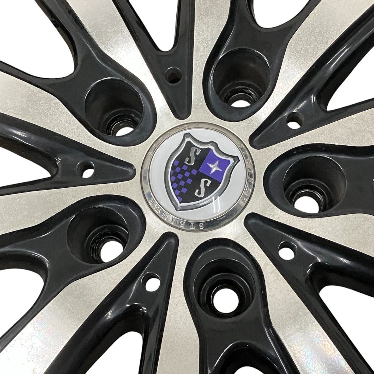 STEINER VS 5 19インチ 8 J 5穴 H P C D 114 アルミホイール 4本 カー用品 カーパーツ