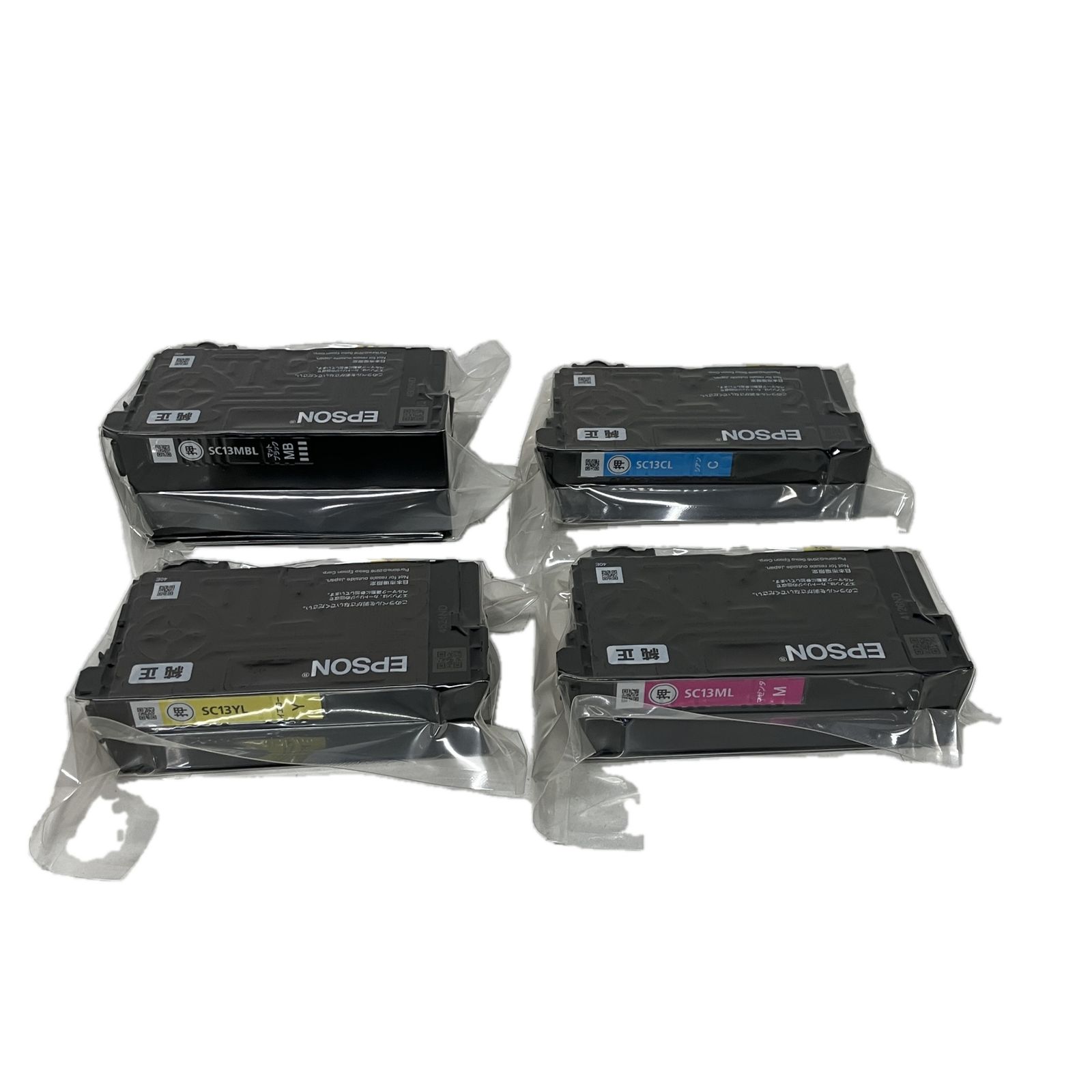 EPSON SC13 4色 セット ブラック イエロー シアン マゼンタ インク カートリッジ エプソン F10601279