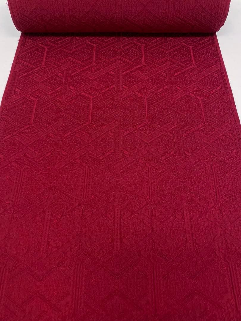 コート地 ふくれ織