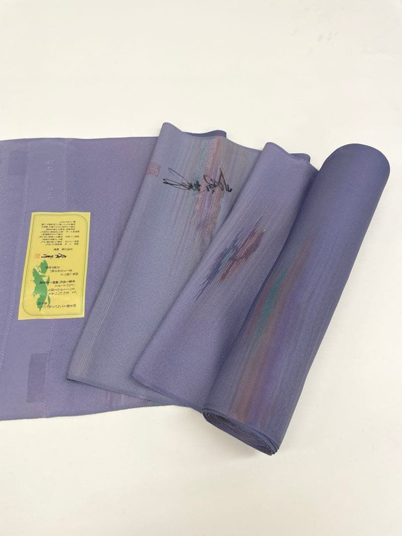 コート地 岩浅公展 手描 正絹 反物 ロングコート地 ビロードコート 岩浅公展 正絹 反物 T9074 - メルカリ