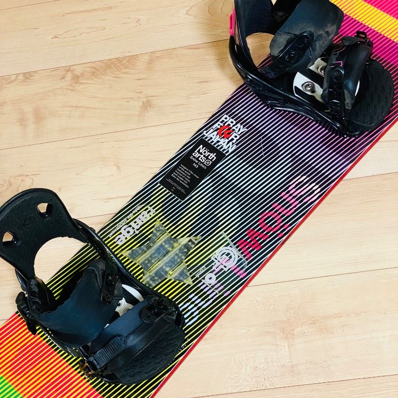 NORTHARTS×FLUX SNOW LINES 143cm スノーボード×ビンディング 板