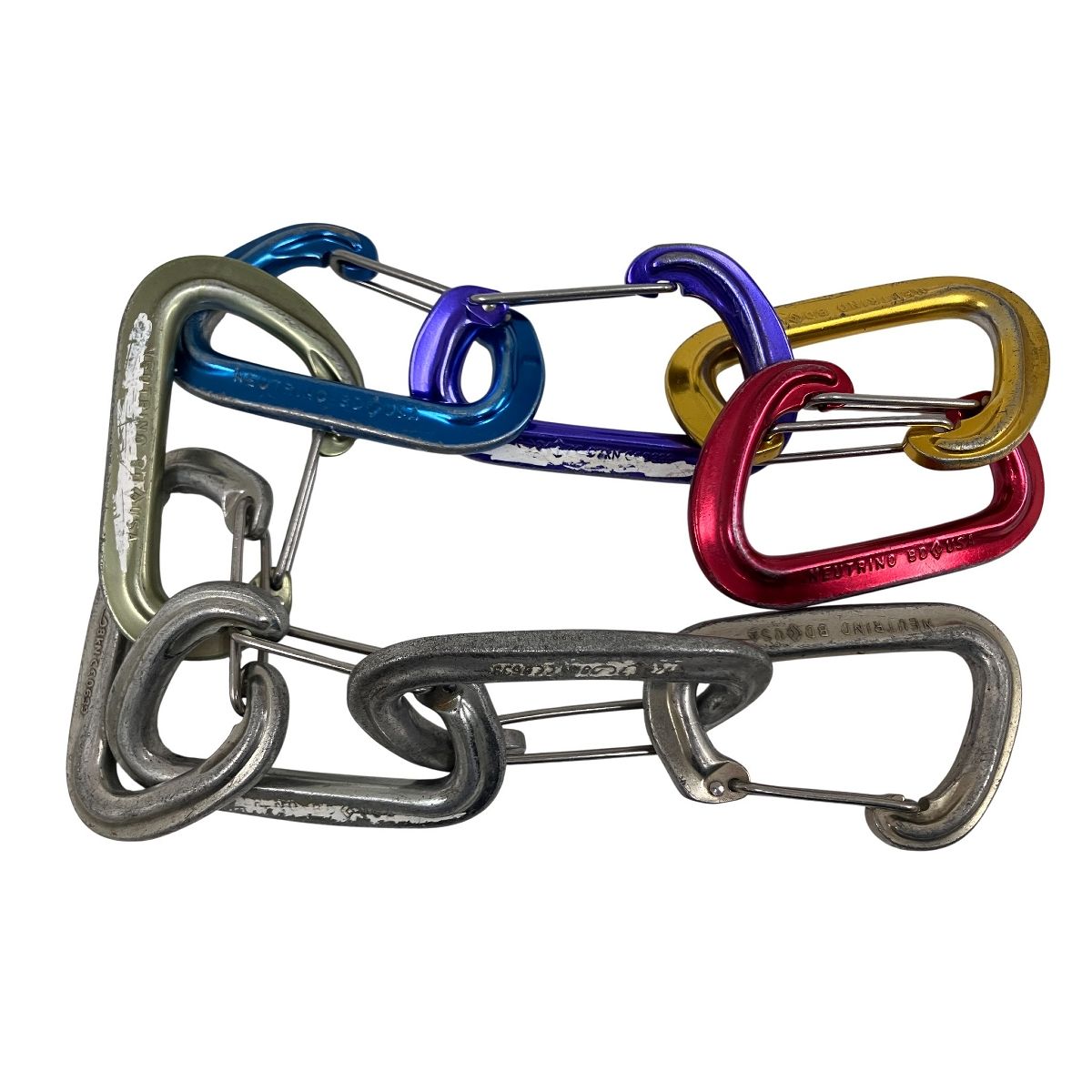 Black Diamond NEUTRINO 他 カラビナ 14点セット ブラックダイヤモンド ニュートリノ 登山 クライミング ジャンク O10607369 OLIVEOS_COM_TR