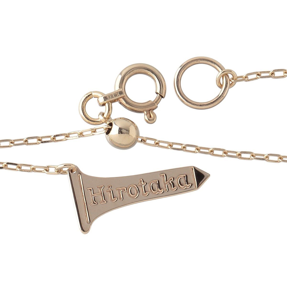 Hirotaka⭐︎ヒロタカ⭐︎K10YG⭐︎ダイヤモンド ロングチェーン Hirotaka⭐︎ヒロタカ⭐︎K10YG⭐︎ダイヤモンド ロングチェーン