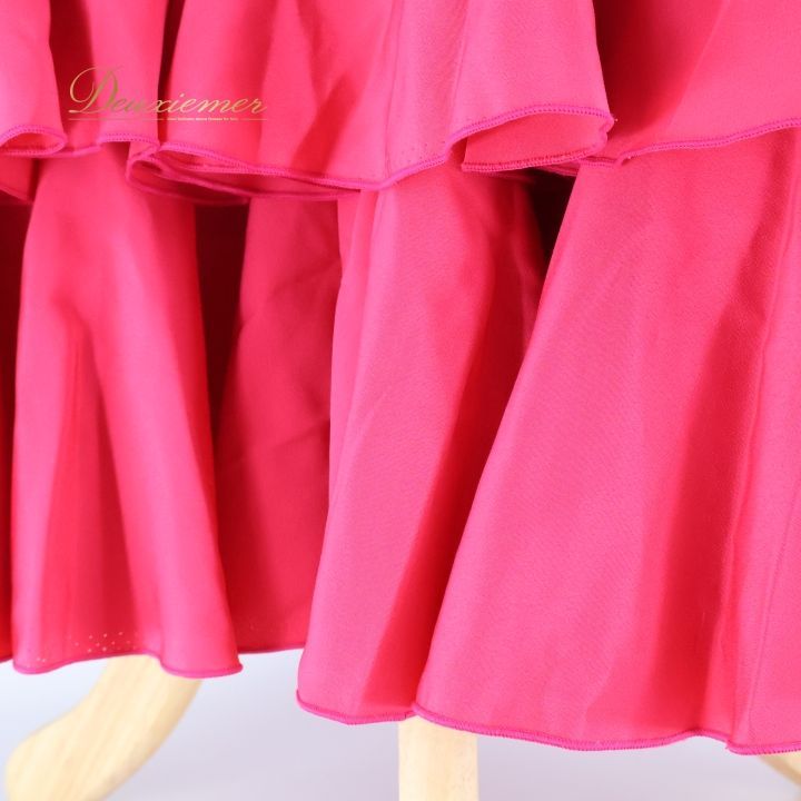 フラメンコ 衣装 ワンピース ドレス ボランテ フリル ピンク系 ダンス パーティ 発表会 無地 細身 ダンス衣装 フラメンコドレス フリルドレス パーティードレス ステージ衣装 カラフル 発表会用 女性用ドレス フォーマル 衣装用 ワンピーススタイル