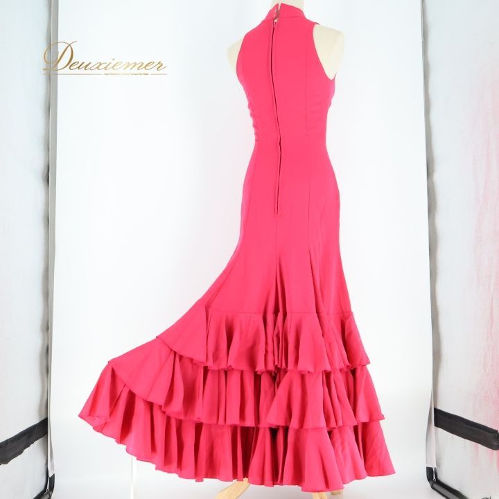 フラメンコドレス フリルドレス