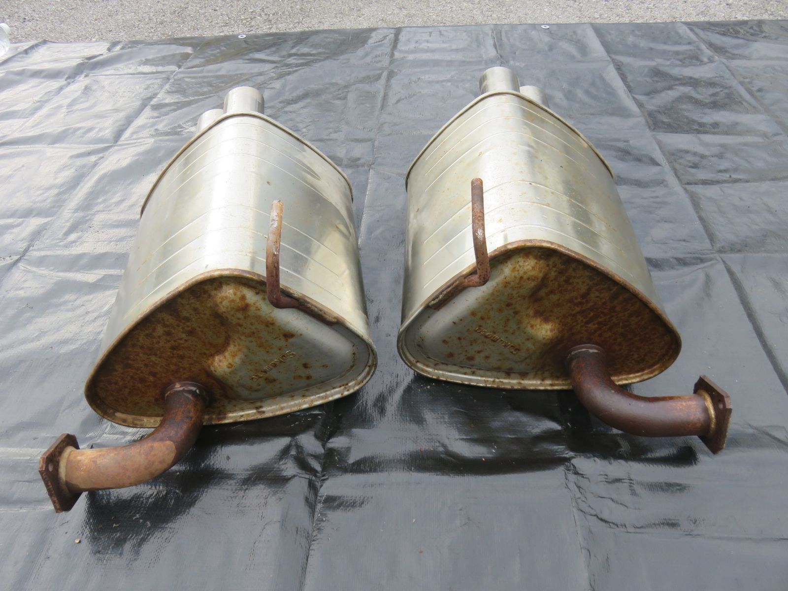 LK35* スバル BP5 レガシィ/ワゴン 純正 STi リアマフラー リアピース